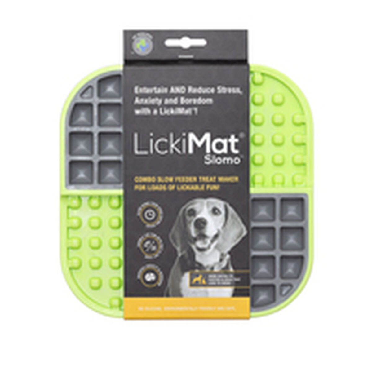 Hundmatare Lickimat Slomo Grön polypropen TPR - 4