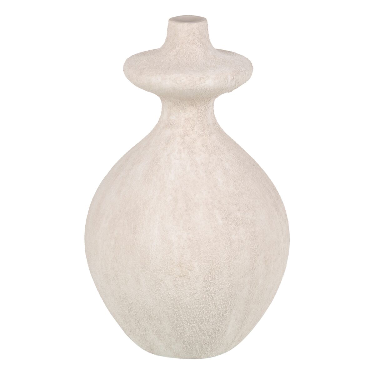 Vas Kräm Keramik Sand 21 x 21 x 38 cm