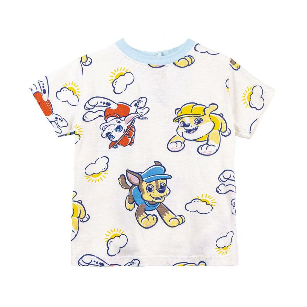 T-shirt med kortärm The Paw Patrol Beige - 6
