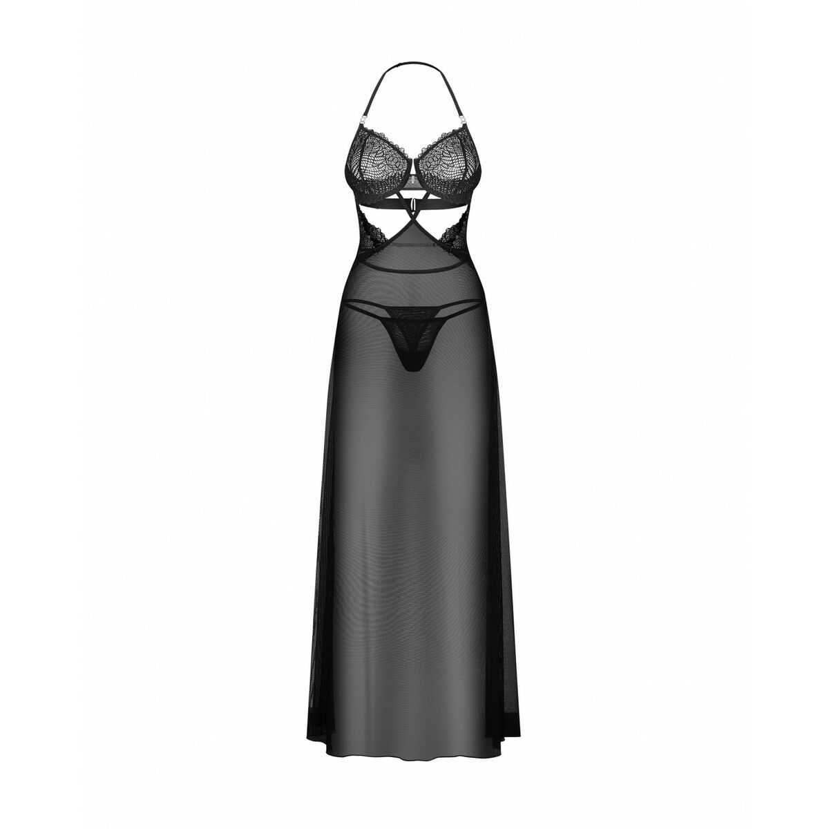 Babydoll & Stringtrosa Obsessive XXL/XXXL - 5