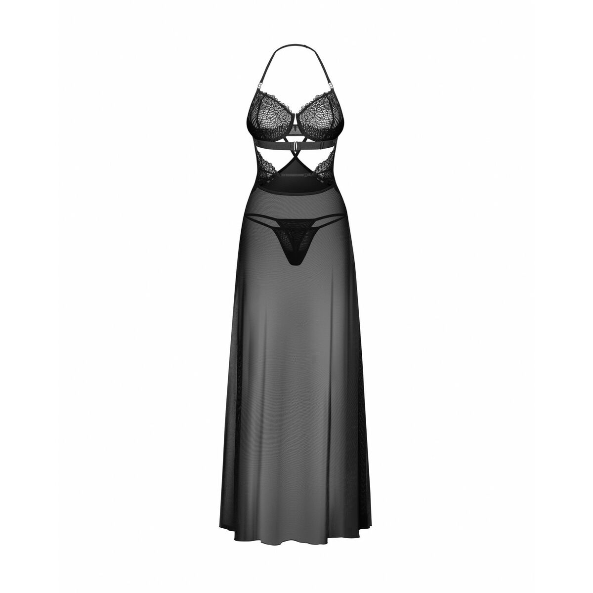 Babydoll & Stringtrosa Obsessive XXL/XXXL - 2