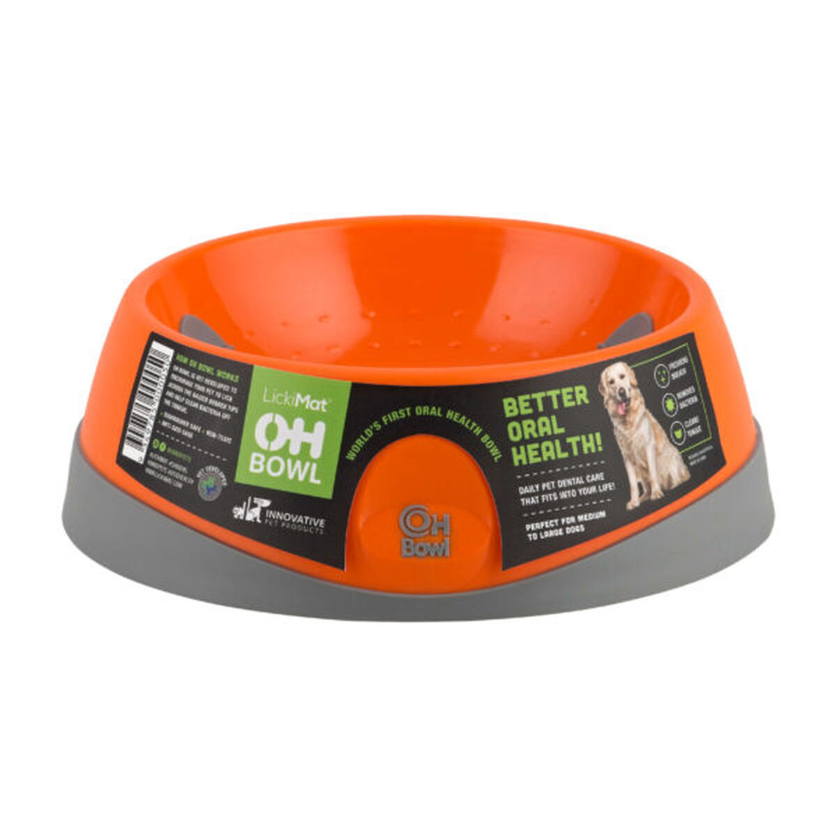 Hundmatare Lickimat Oh Bowl Orange - 7
