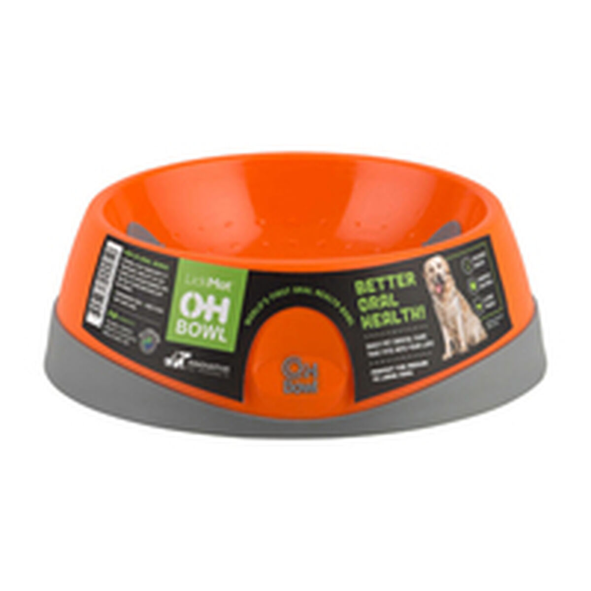 Hundmatare Lickimat Oh Bowl Orange - 6
