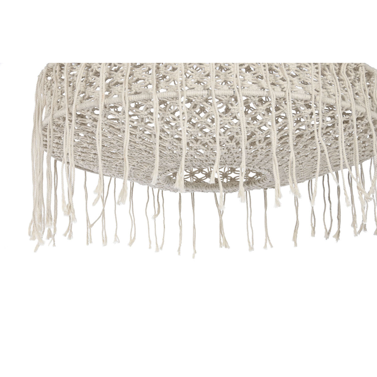 Lampskärm Home ESPRIT Naturell Boho 63 x 63 x 70 cm - 3