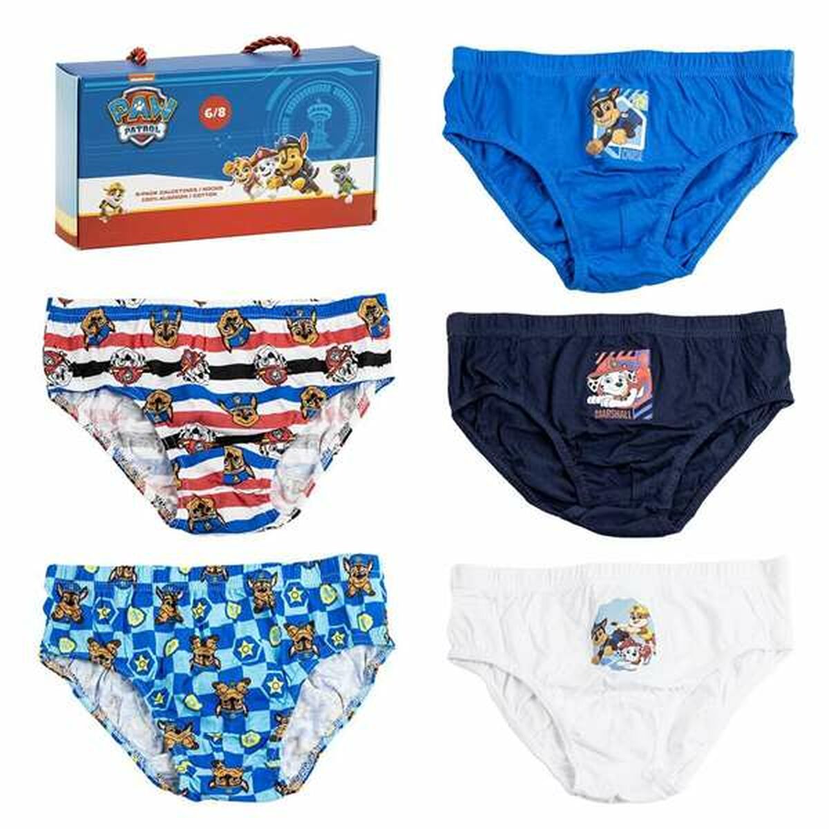 Förpackning med Kalsonger The Paw Patrol Multicolour