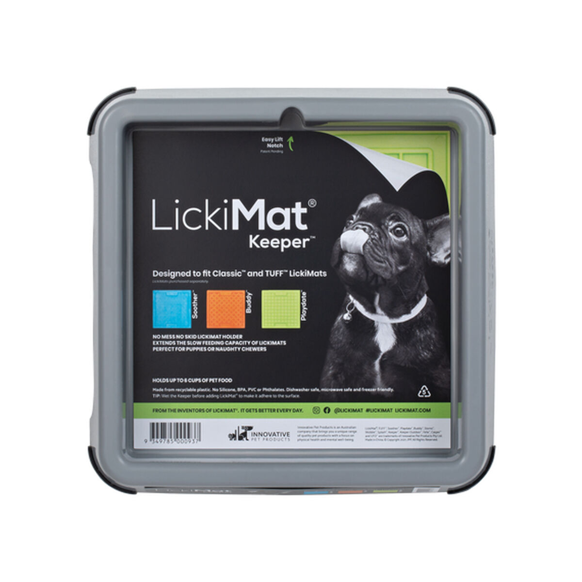 Hundmatare Lickimat Indoor Keeper Grå polypropen - 11
