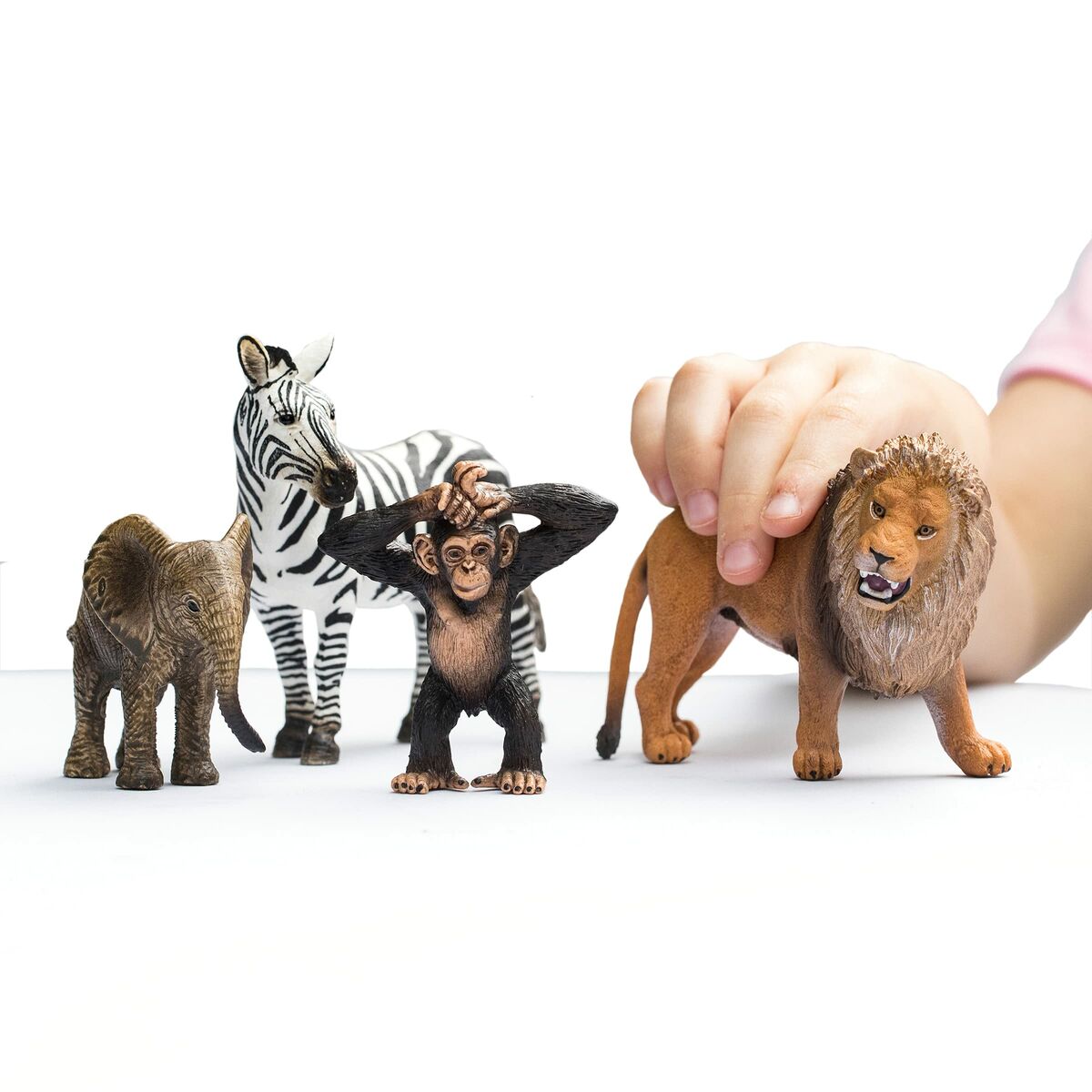 Djurfigurer Schleich 42387 Wild Life: Safari 4 Delar Plast - 4