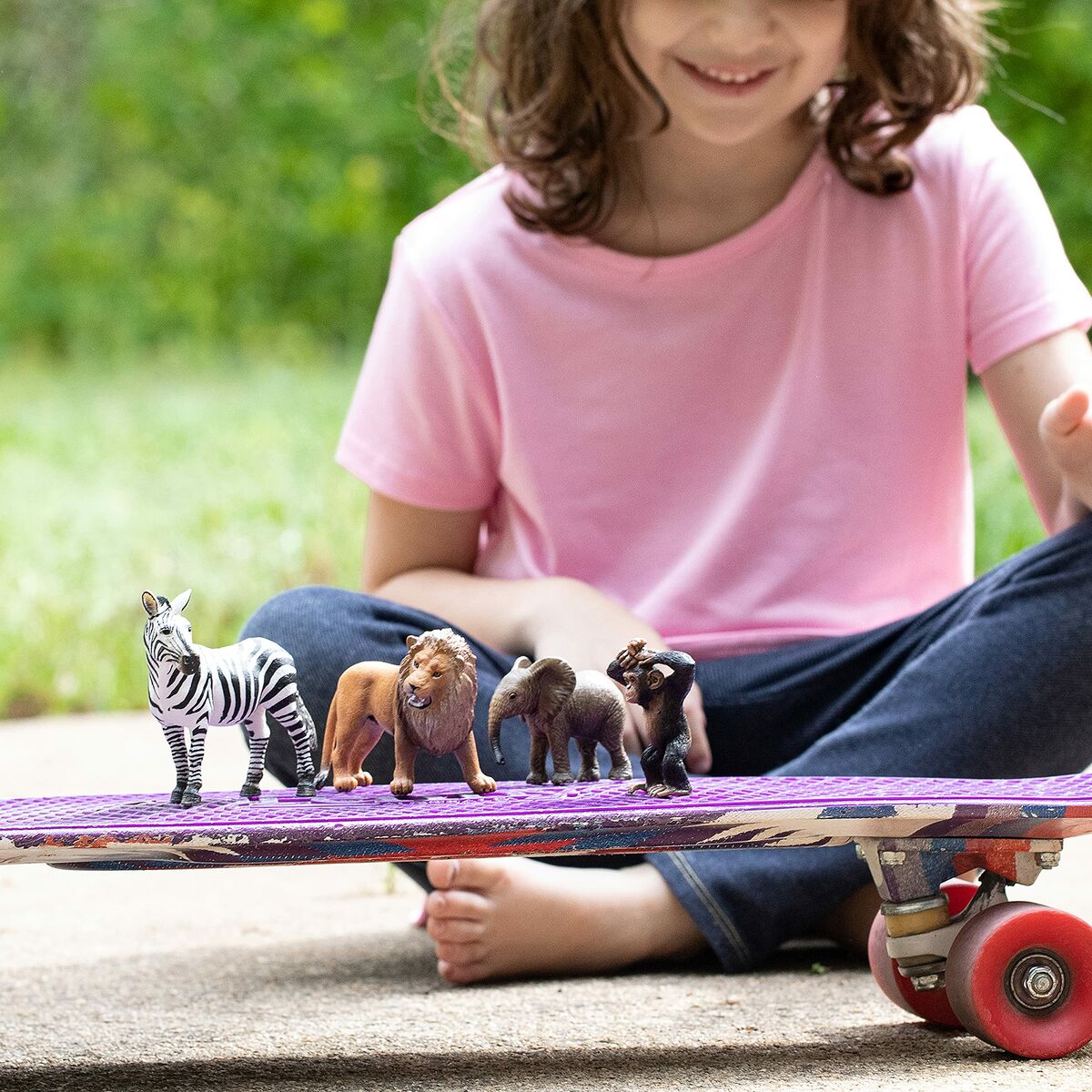 Djurfigurer Schleich 42387 Wild Life: Safari 4 Delar Plast - 3