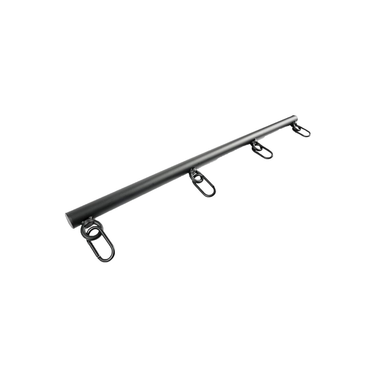 Spread the Love Bar Sportsheets Saffron Spreader Bar & Cuff Set Svart Vegan Justerbar - 5