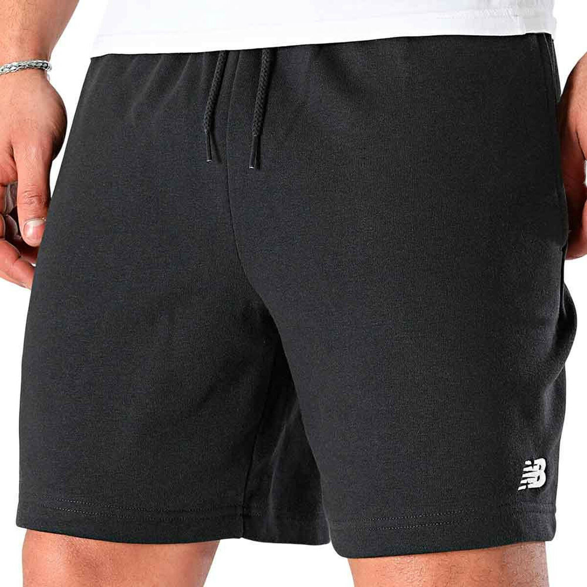 Träningsshorts New Balance SPORT ESSENTIALS FRENCH TERY SHORT 7 MS41520 Svart - 2