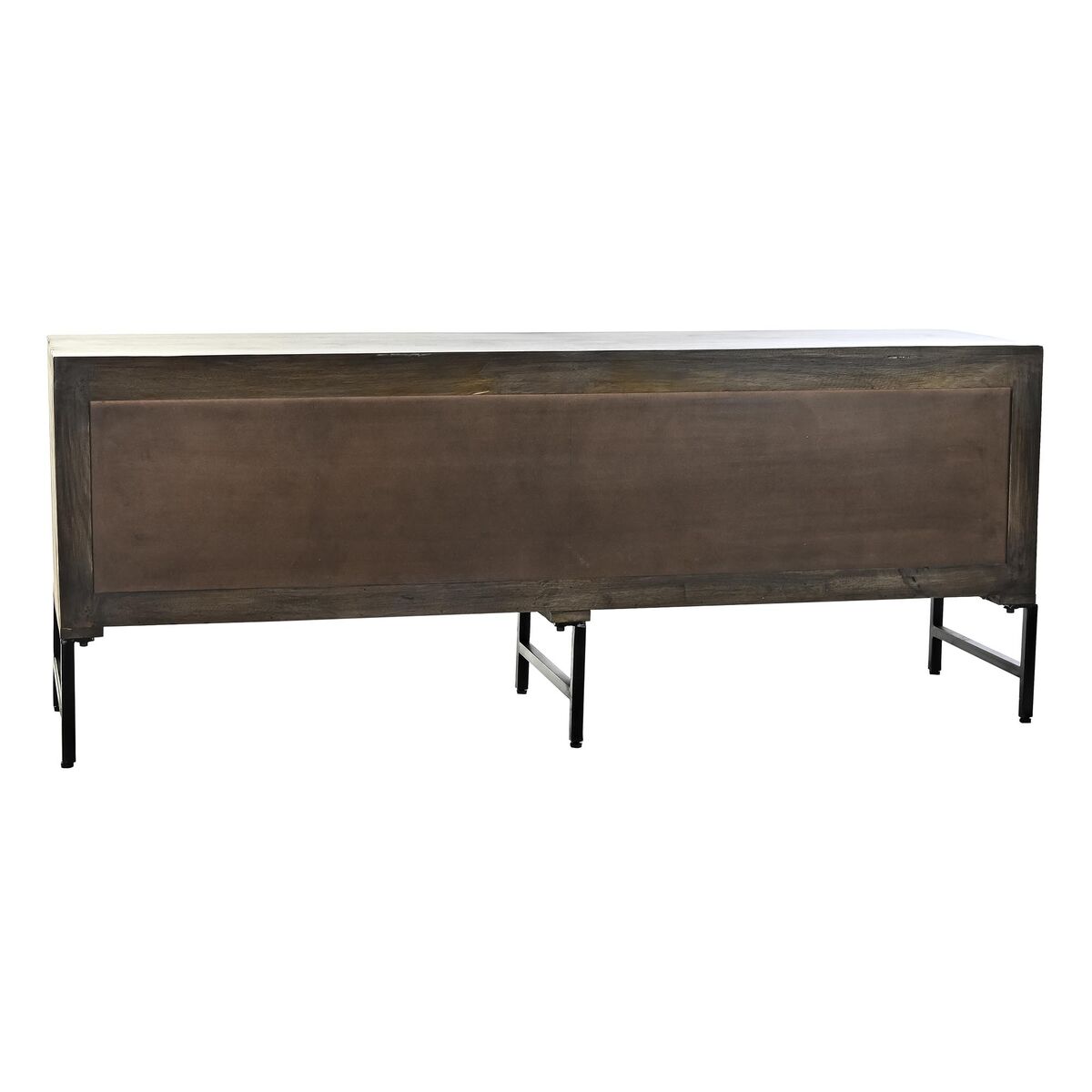 Skänk DKD Home Decor   Brun Rattan Mangoträ 155 x 40 x 61,5 cm - 2