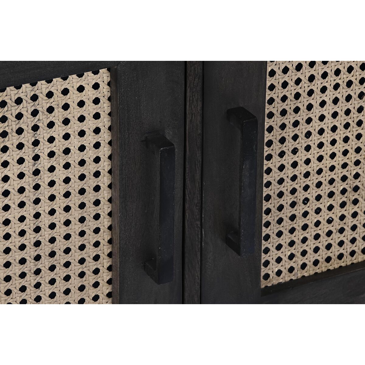 Skänk DKD Home Decor   Brun Rattan Mangoträ 155 x 40 x 61,5 cm - 4