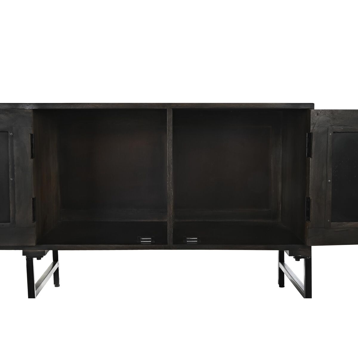 Skänk DKD Home Decor   Brun Rattan Mangoträ 155 x 40 x 61,5 cm - 15