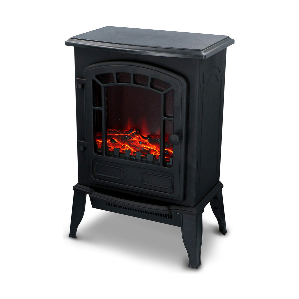 Dekorativ och elektrisk öppen spis för vägg Classic Fire Torino Svart 2000 W 56,5 x 24 x 38 cm - 15