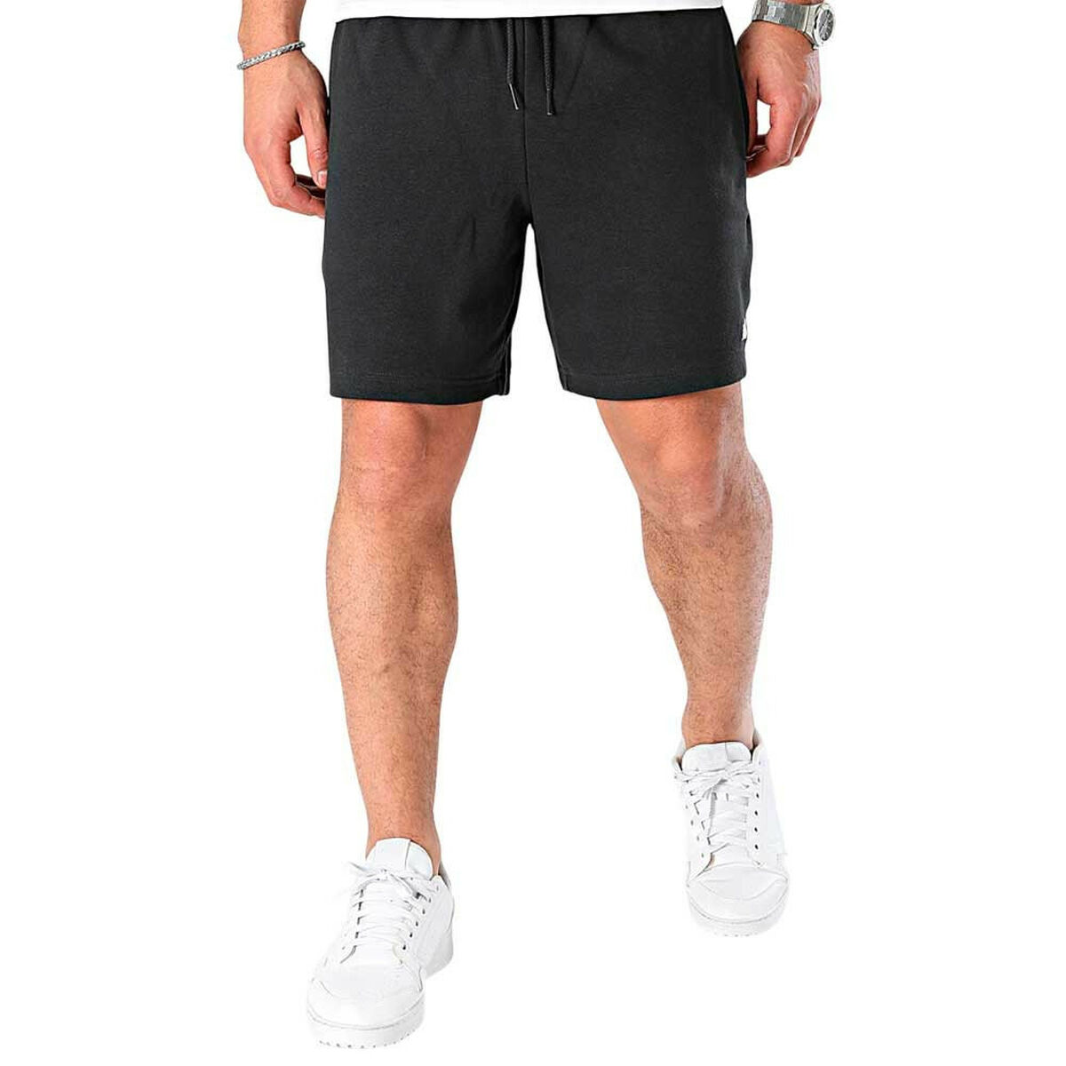 Träningsshorts New Balance SPORT ESSENTIALS FRENCH TERY SHORT 7 MS41520 Svart