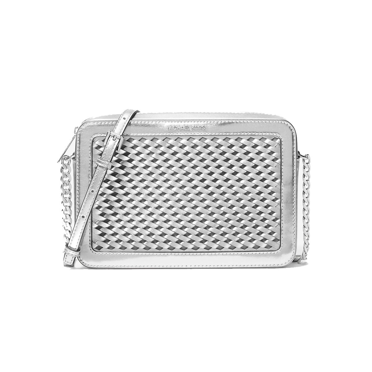 Axelväska Michael Kors 35T5STTC3K-SILVER Grå 23 x 15 x 6 cm