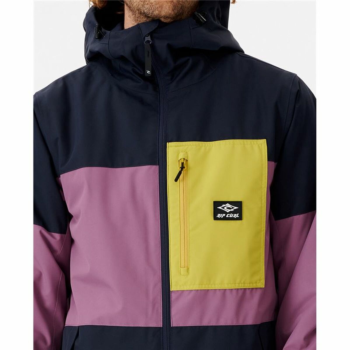 Träningsjacka Herr Rip Curl Notch Up Mörkblå - 4