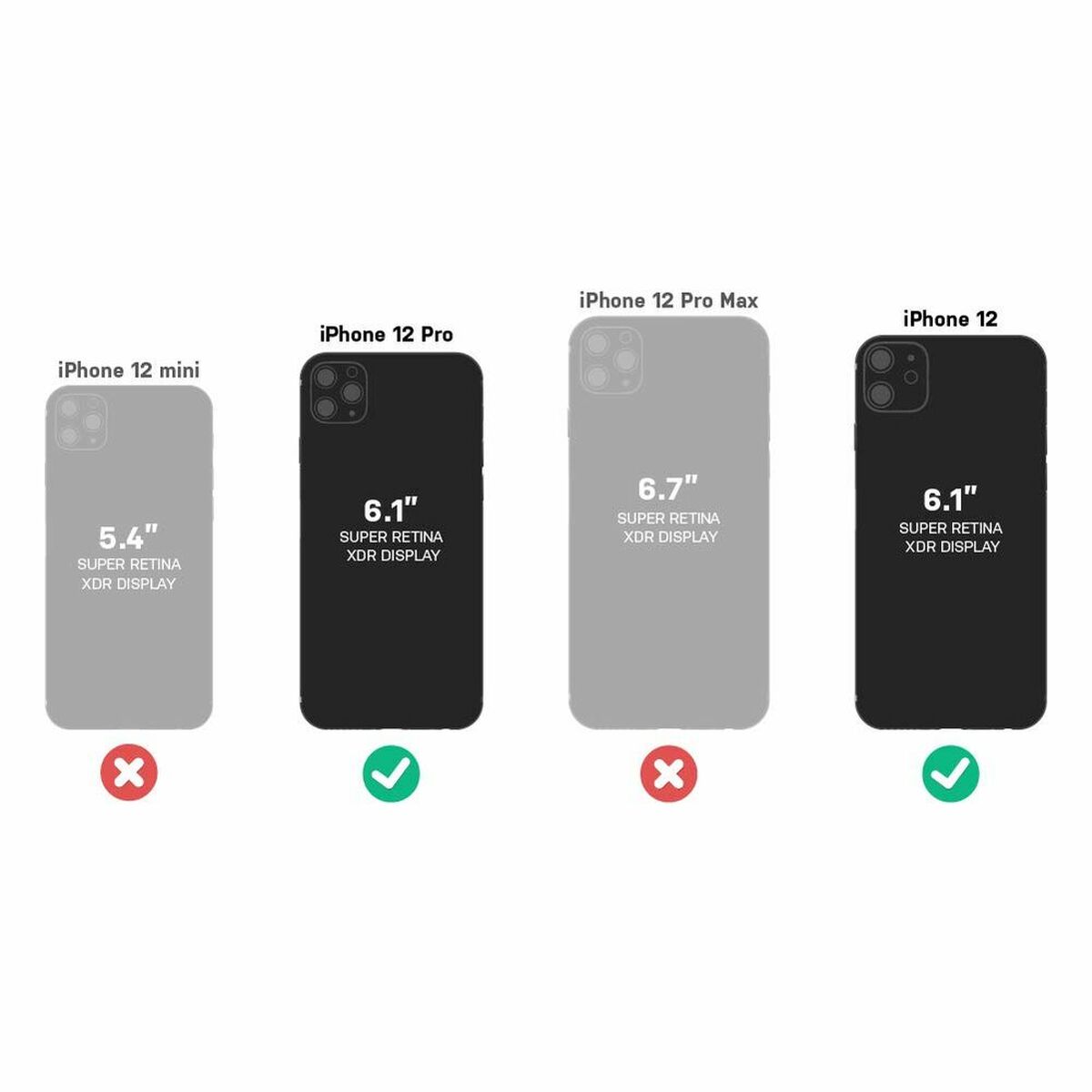Mobilfodral Otterbox 77-65414 Iphone 12/12 Pro Svart - 16