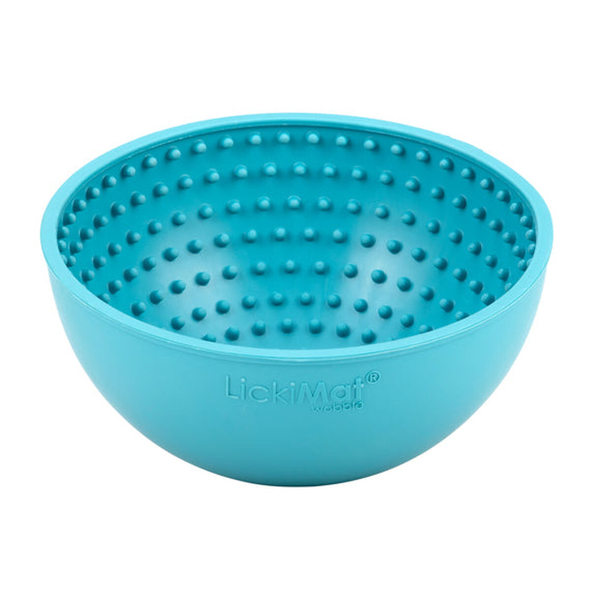 Hundmatare Lickimat Wobble Turkos Gummi - 7