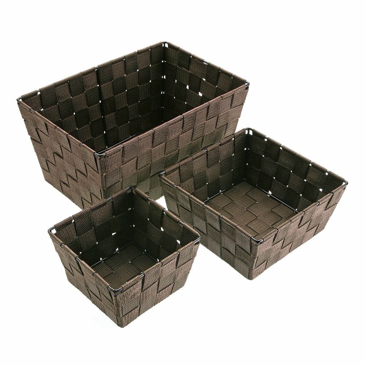Multifunktionell korg Versa Choklad 19 x 9 x 19 cm - 2