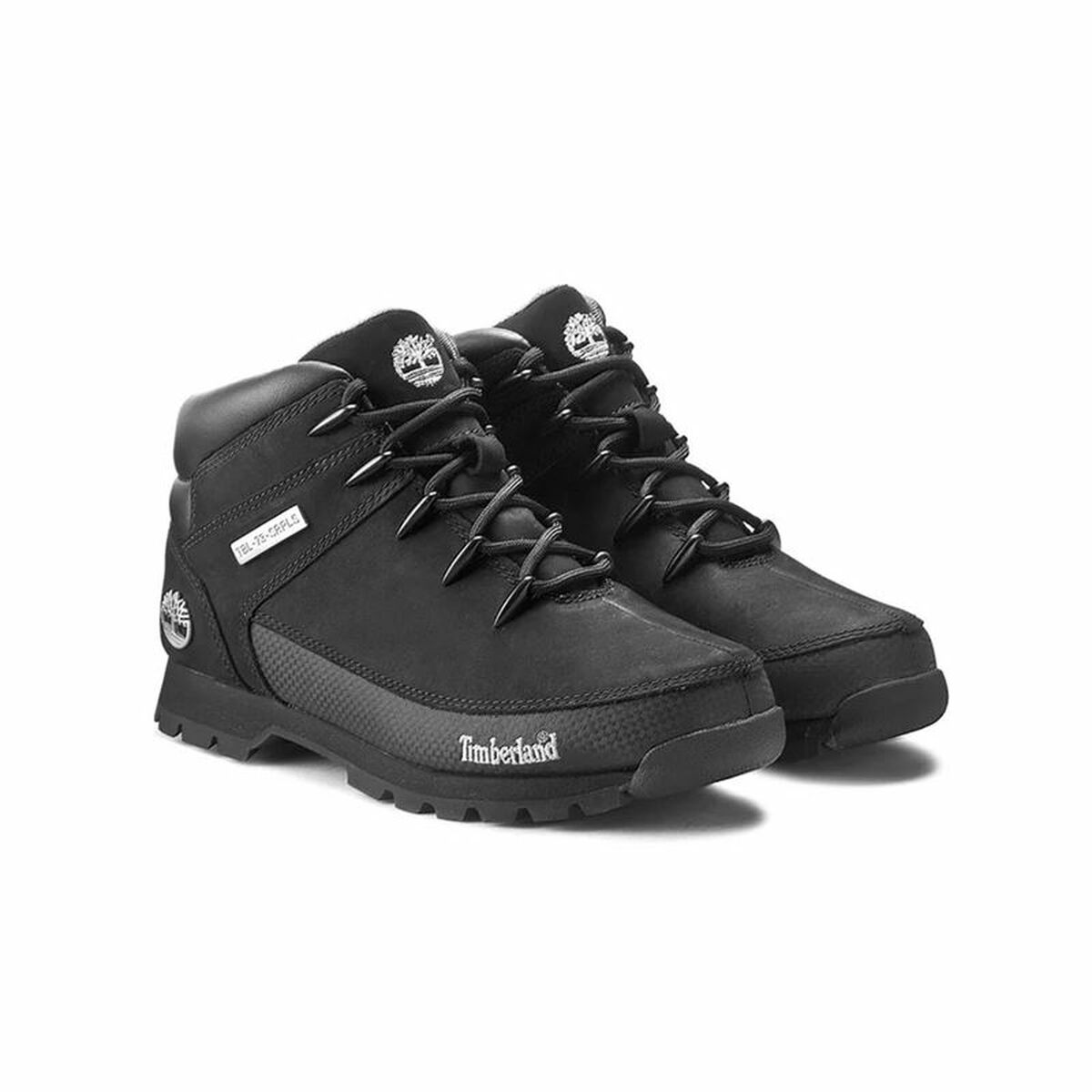 Ankelhöga stövletter Dam Timberland Euro Sprint Mid Lace Up Boot Svart - 4