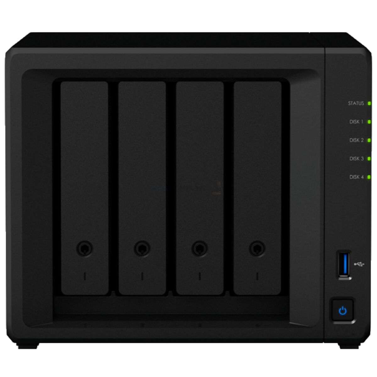 Nätlagringsenhet NAS Synology DS423+ Svart Intel Celeron J4125