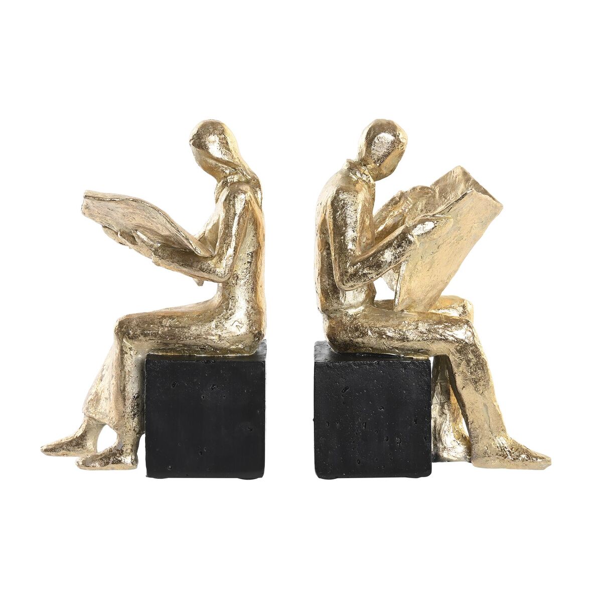Könyvtámasz DKD Home Decor Harts Modern (28 x 11 x 20,5 cm) - 3