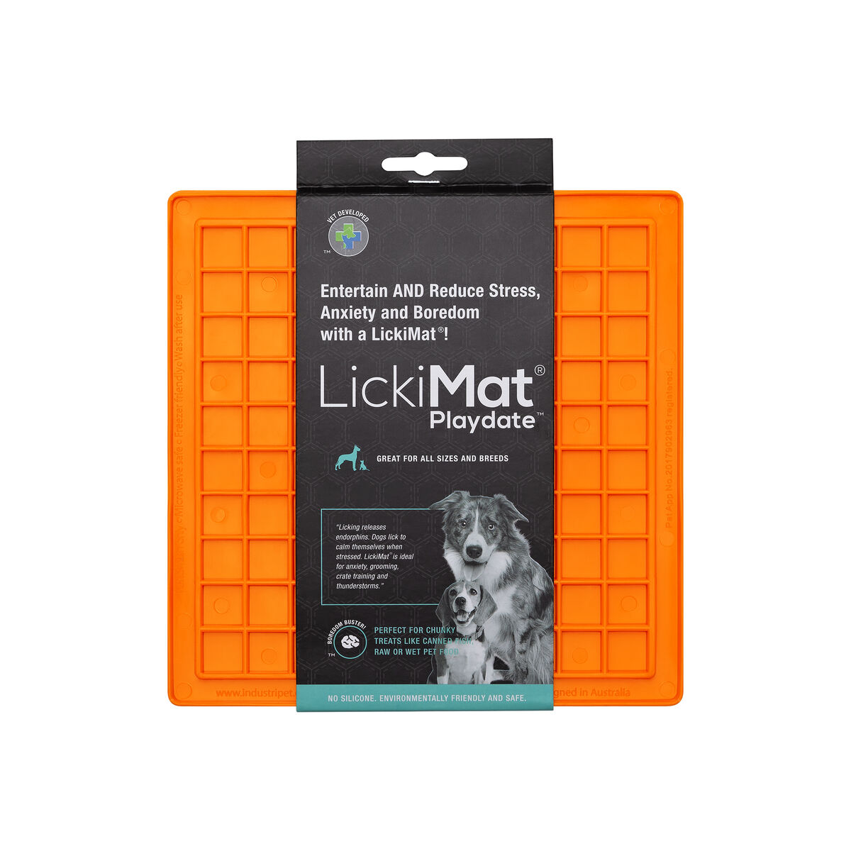 Hundmatare Lickimat TPR Orange - 2
