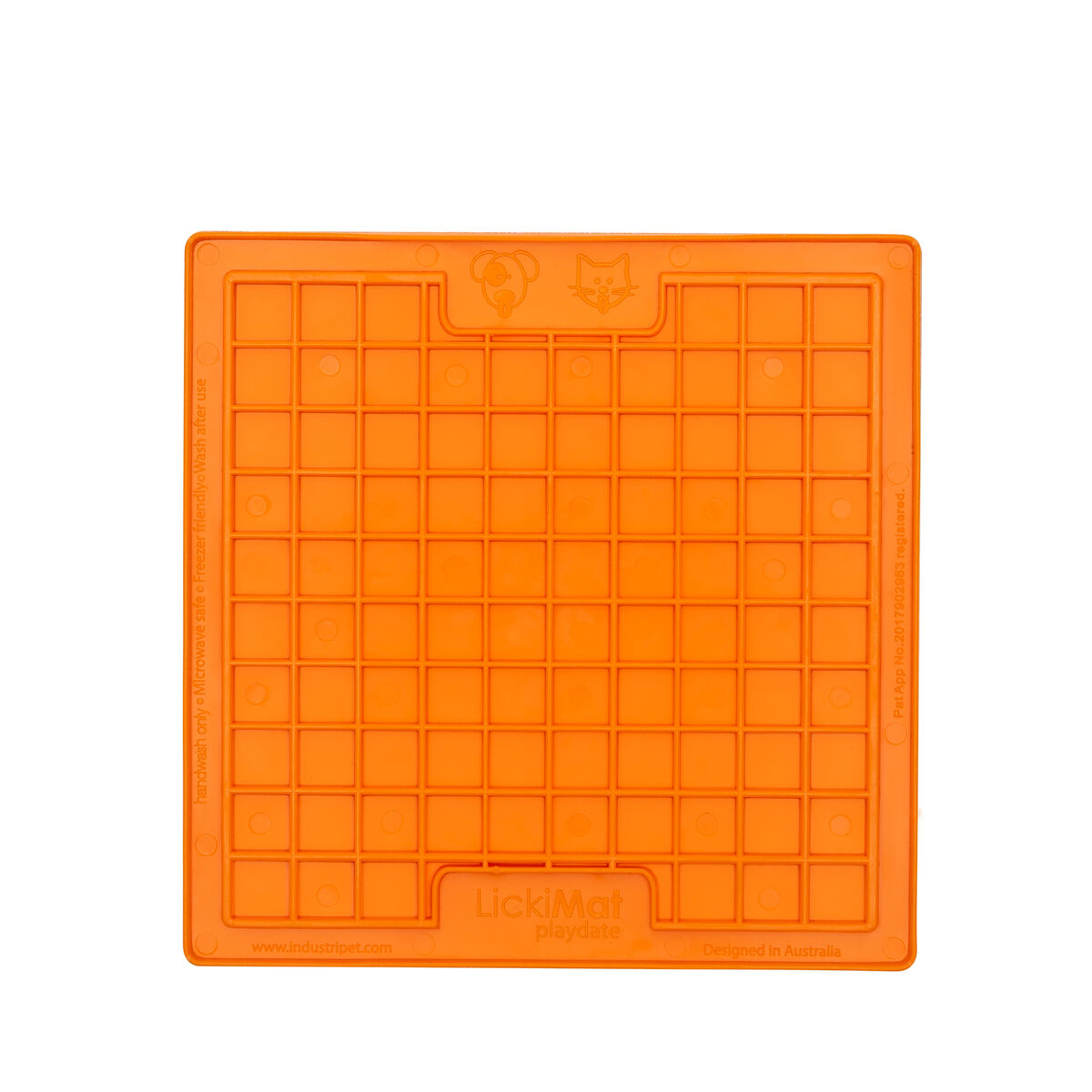 Hundmatare Lickimat TPR Orange - 5