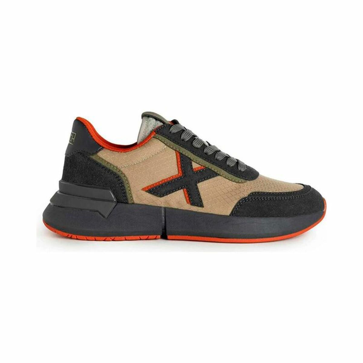 Sportskor Casual Herr Munich Versus 67 Svart Beige - 3