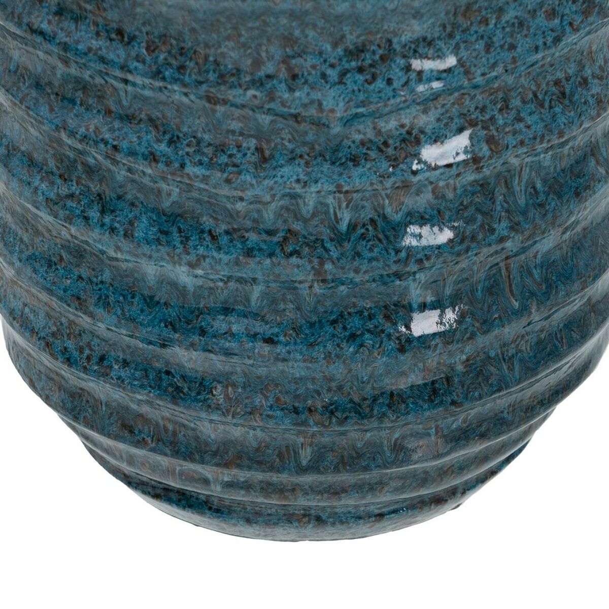 Vas Blå Keramik 16 x 16 x 40 cm - 2