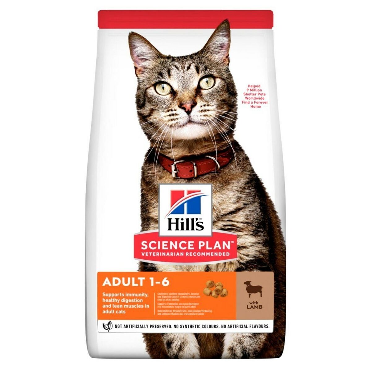 Kattmat Hill's SP Adult Lamb Lamm 3 Kg