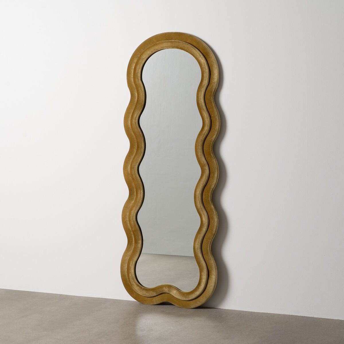 Väggspegel Gyllene Vertikalt 60 x 4 x 160 cm - 2