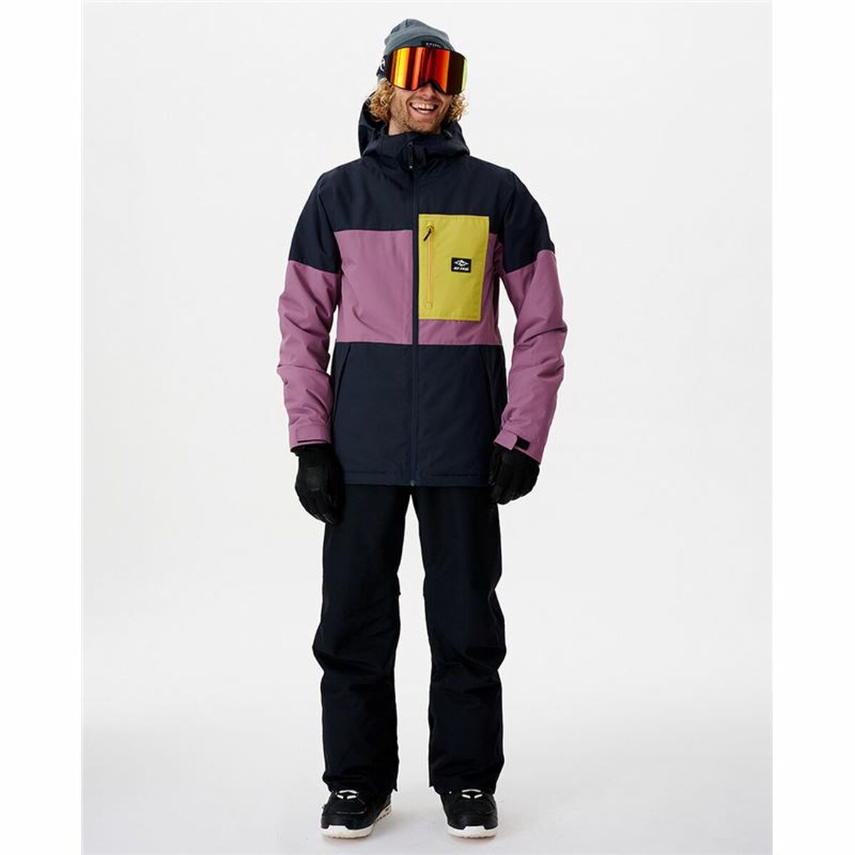 Träningsjacka Herr Rip Curl Notch Up Mörkblå - 3