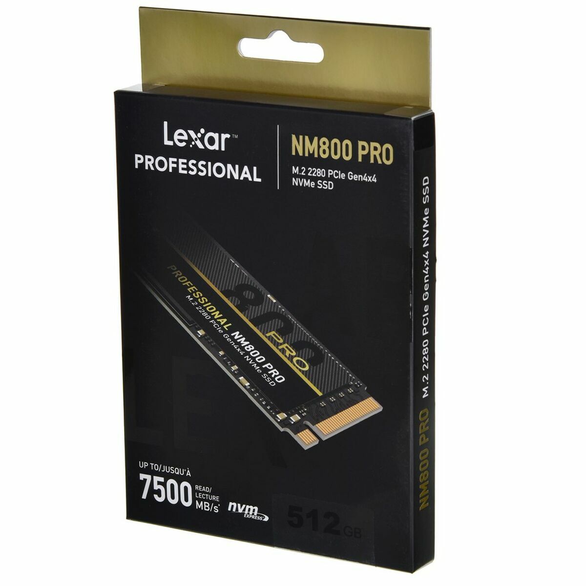 Hårddisk Lexar LNM800P512G-RNNNG 512 GB SSD - 2