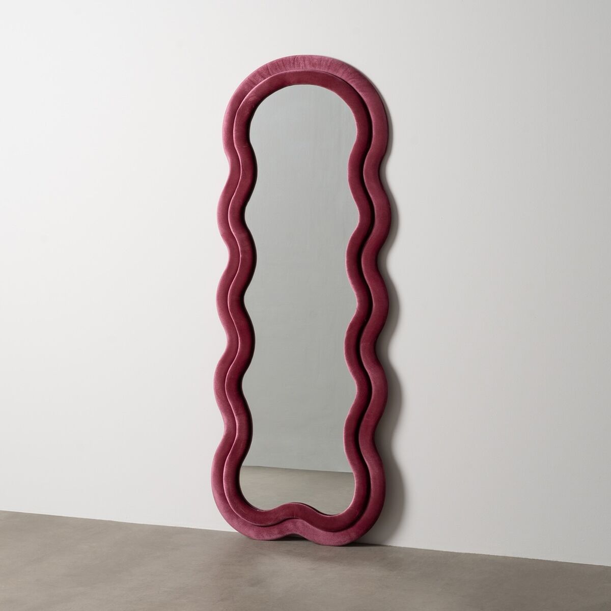 Väggspegel Rödbrun Vertikalt 60 x 4 x 160 cm - 2