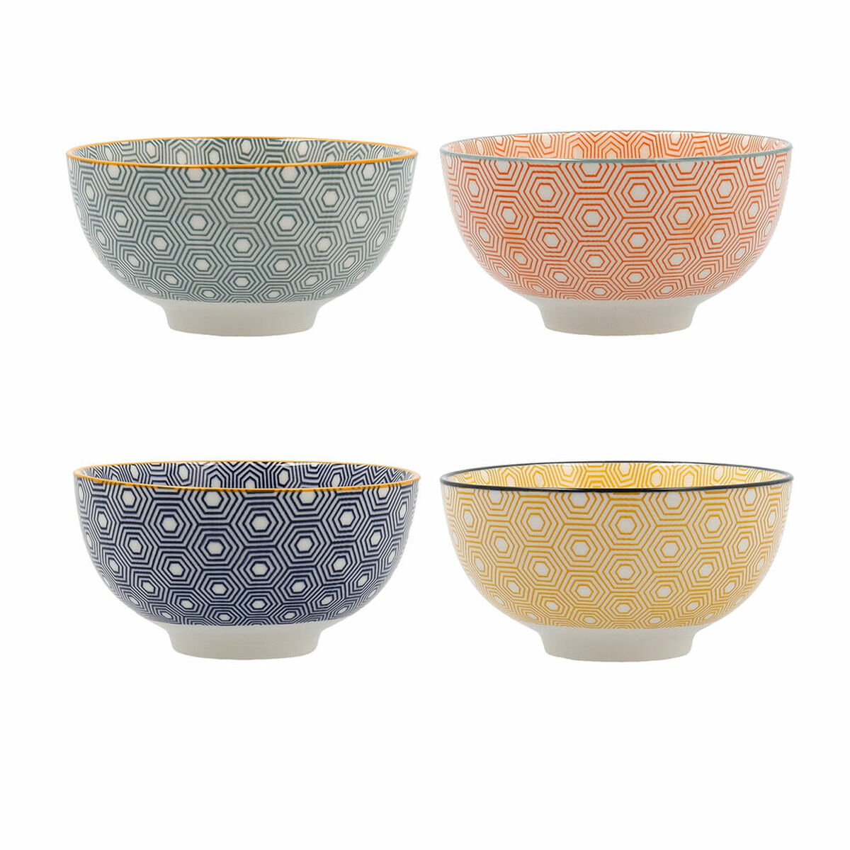 Skål Quid Pippa Keramik Multicolour (11 cm) (Pack 24x) - 4