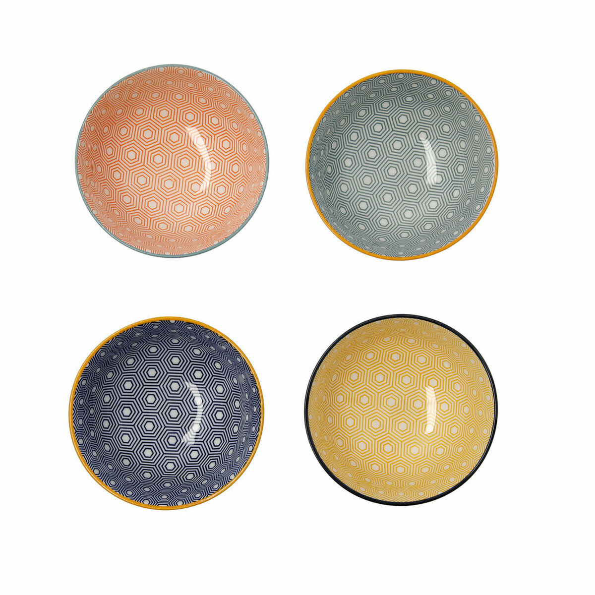 Skål Quid Pippa Keramik Multicolour (11 cm) (Pack 24x) - 11