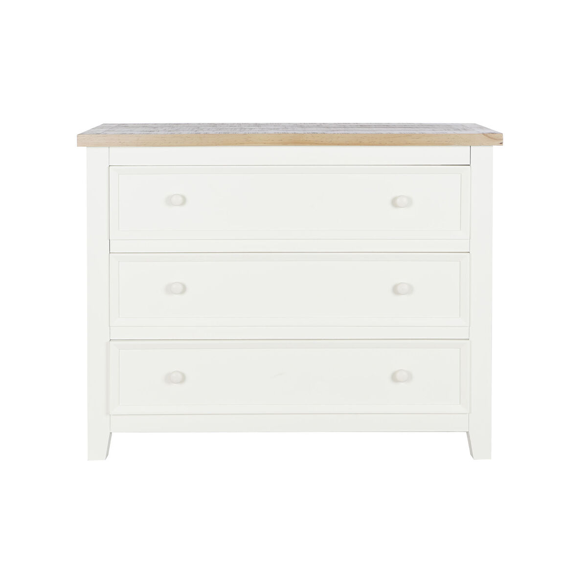 Byrå DKD Home Decor Beige Naturell 93,6 x 38 x 76 cm - 3