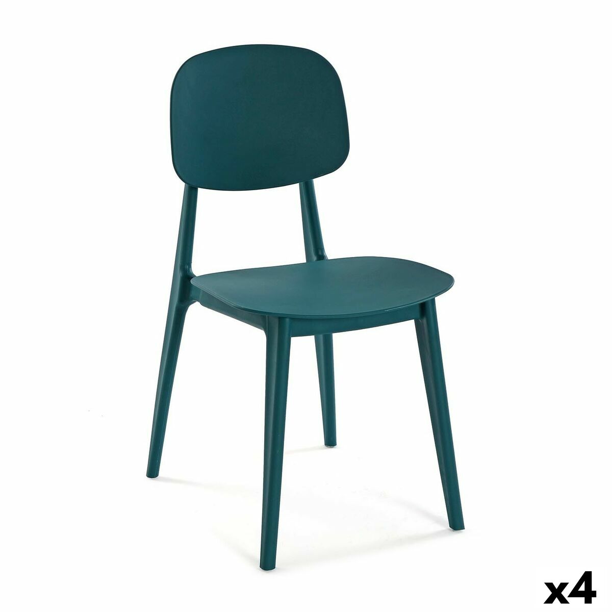 Stol Versa Blå 39,5 x 80 x 41,5 cm (4 antal)