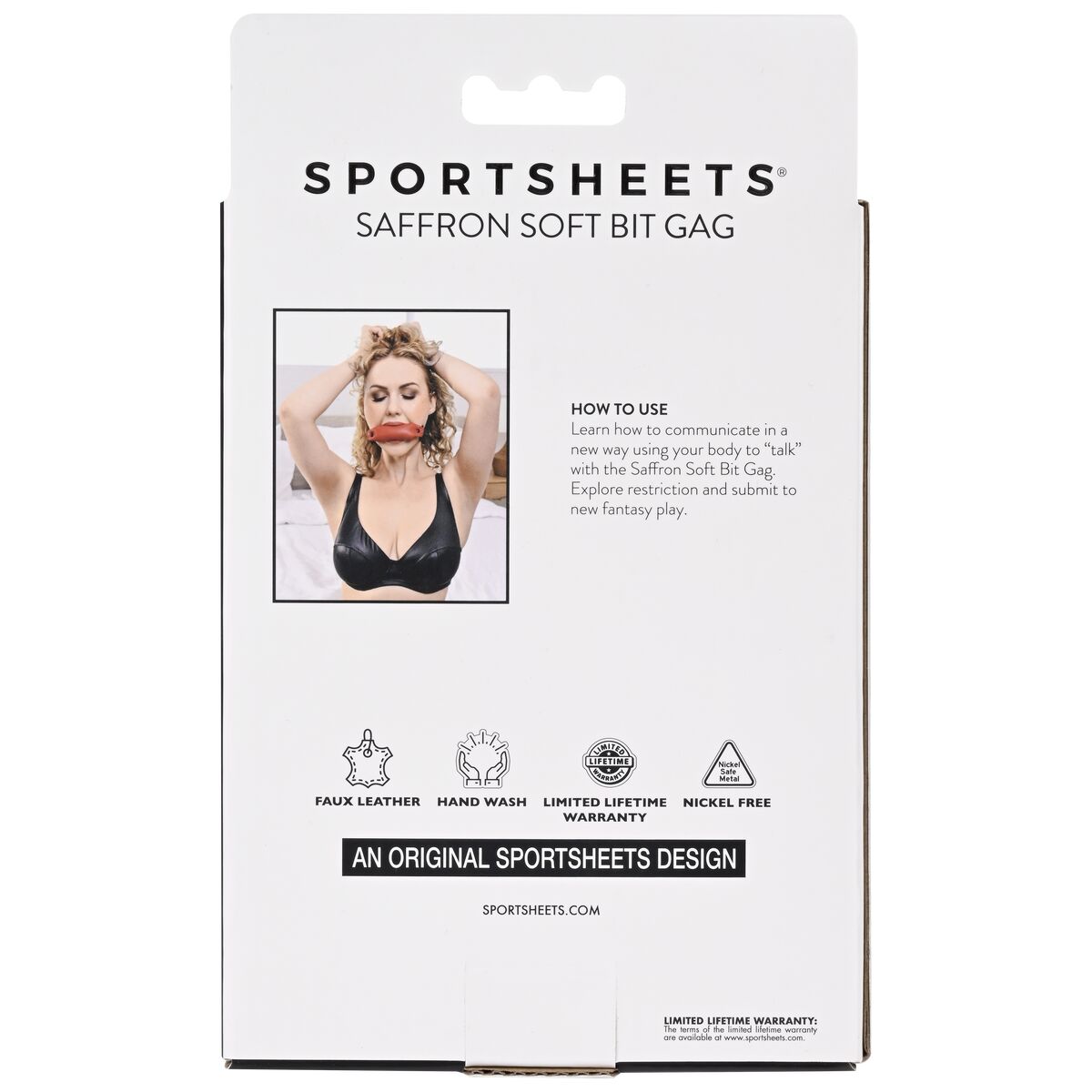 Munkavle Sportsheets Soft Svart/Röd - 4