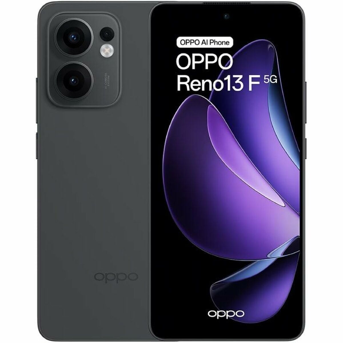 Smartphone Oppo Reno 13 F Octa Core 8 GB RAM 256 GB Grå 6,67"