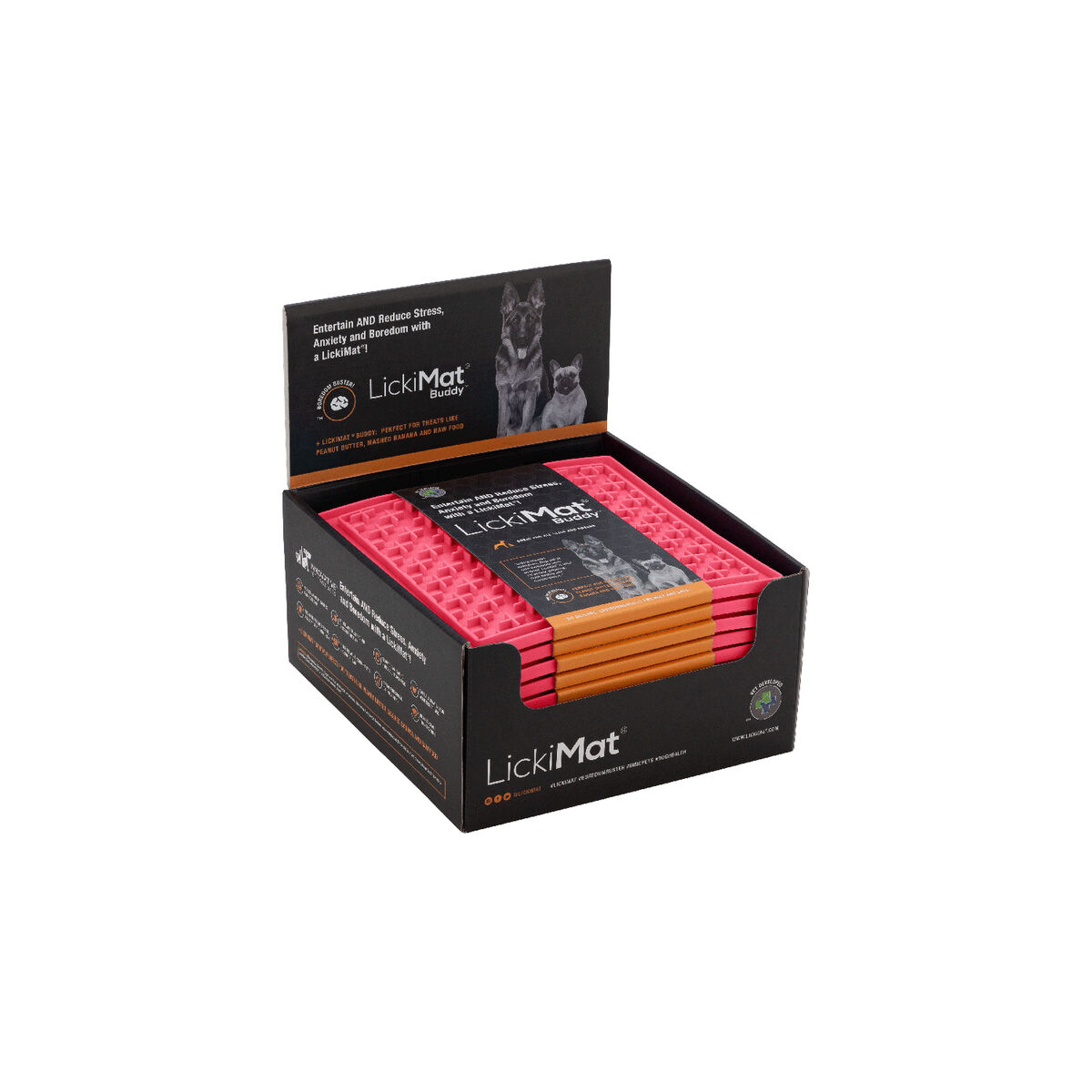 Hundmatare Lickimat Rosa TPR - 3