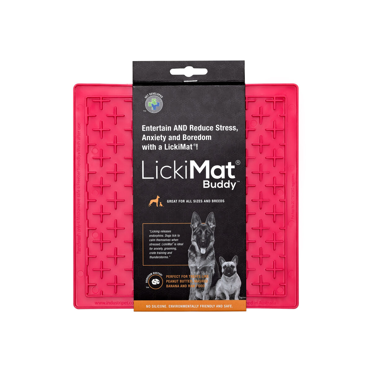 Hundmatare Lickimat Rosa TPR - 2