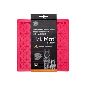 Hundmatare Lickimat Rosa TPR