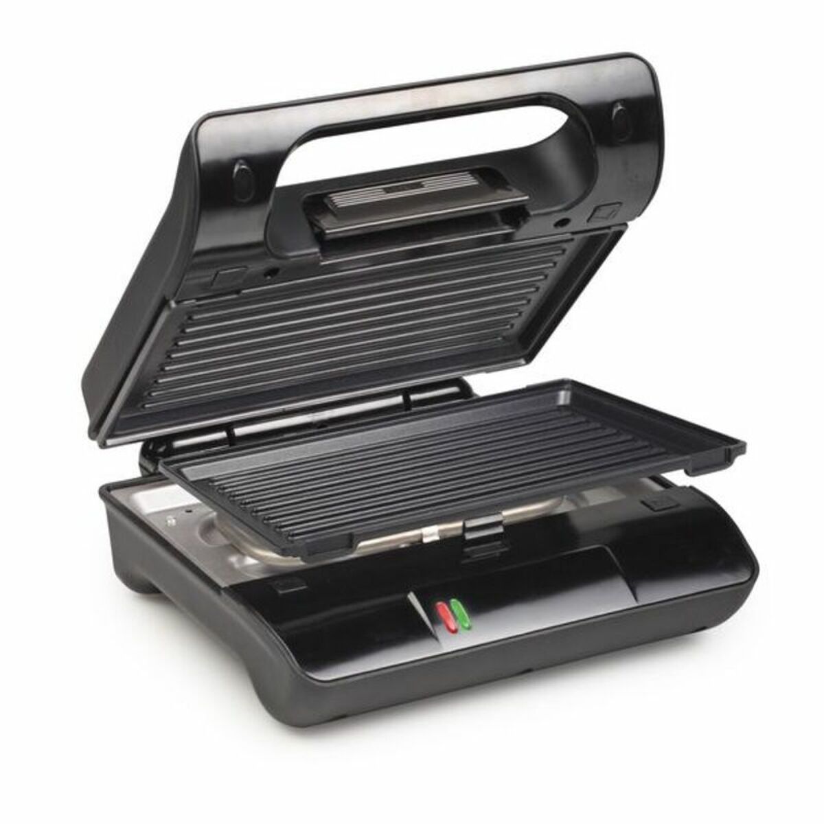 Kontaktgrill Princess 01.117001.01.001 Svart Svart/Silvrig 700 W (Renoverade A) - 2