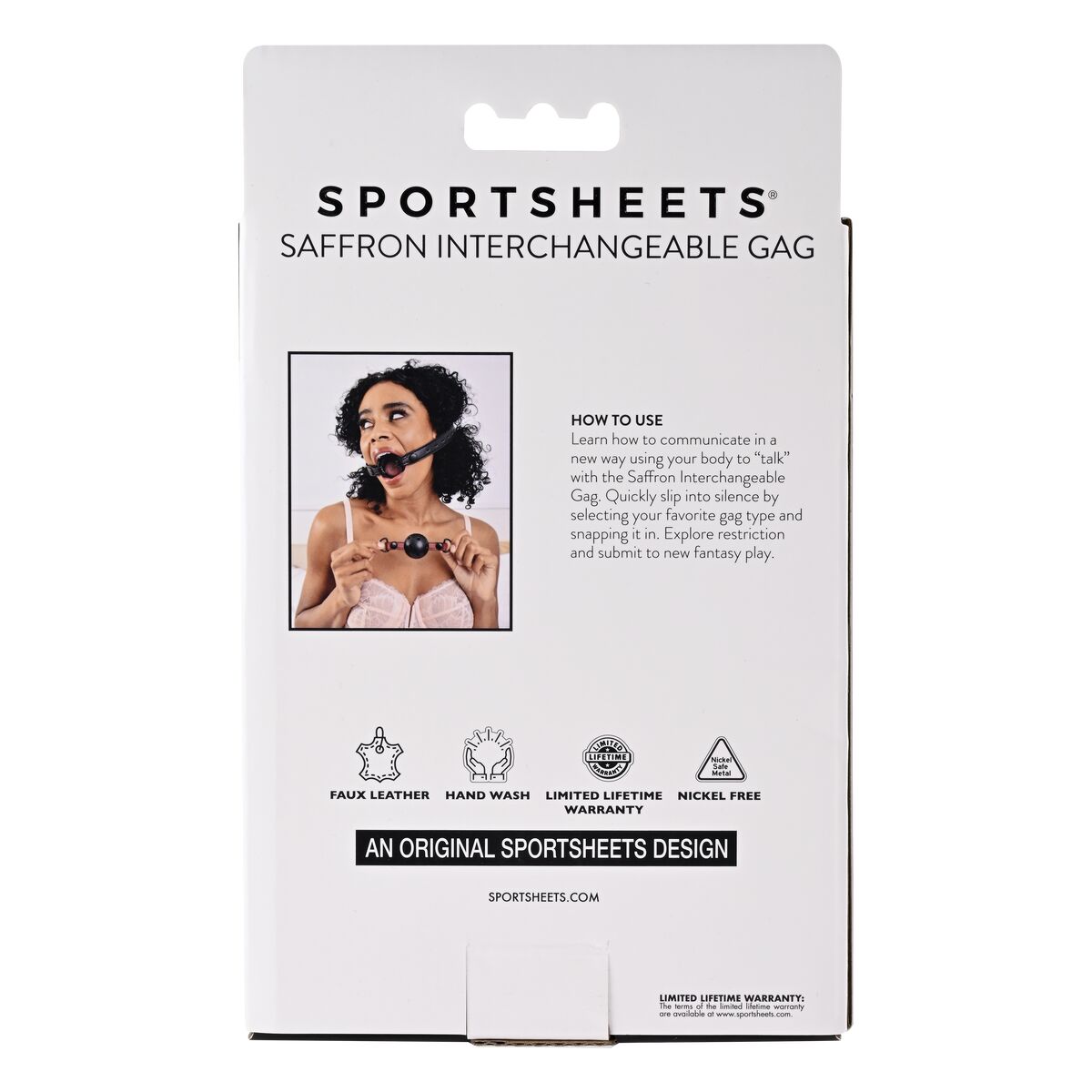 Solid Ball Gag Sportsheets Interchangeable - 7