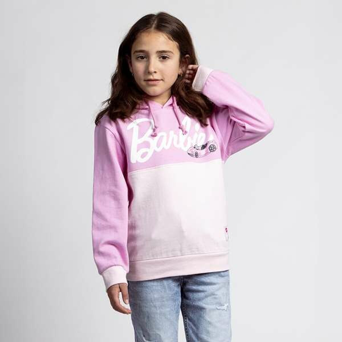 Luvtröja, Flickor Barbie Rosa - 4