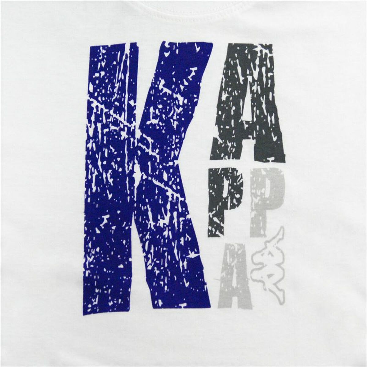 T-shirt med kortärm Herr Kappa Sportswear Logo Vit - 6