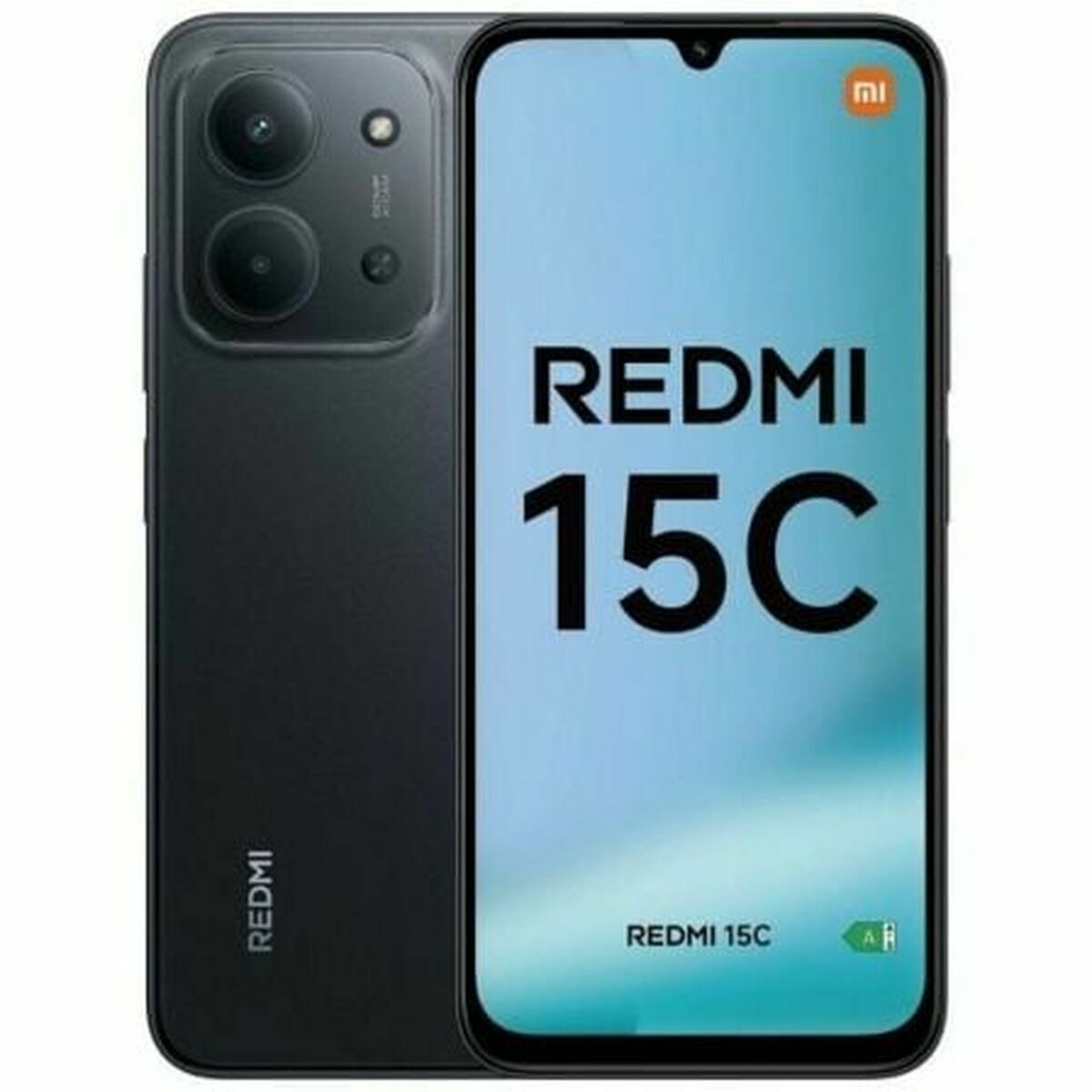 Smartphone Xiaomi Redmi 15C 6,9" Octa Core 4 GB RAM 128 GB Svart